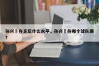 孙兴慜在足坛什么水平，孙兴慜在哪个球队踢？