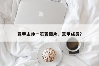 意甲主帅一览表图片，意甲成员？