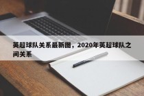 英超球队关系最新图，2020年英超球队之间关系