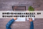 西甲著名球星排行榜前十名图片及名字，西甲著名球星排行榜前十名图片及名字大全